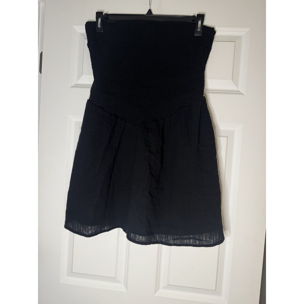 Universal Thread Smocked Mini Dress Black Xl Nwt
